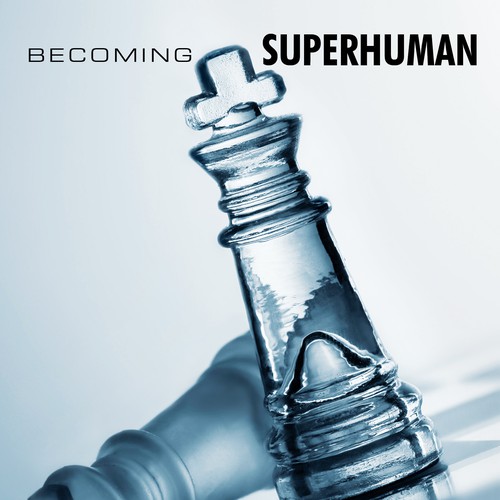 "Becoming Superhuman" Book Cover Diseño de KShamna