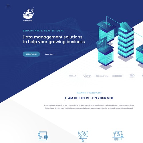 Web page design contest entry by Out of Limit