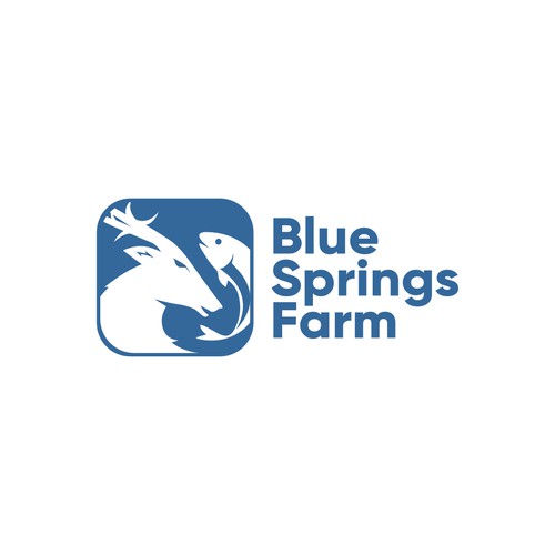 Logo for our Der hunting and bass fishing recreational farm Design by mvstr