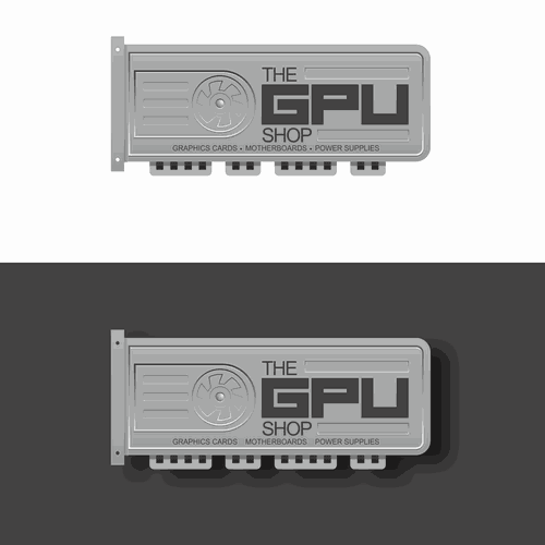 Create a futuristic logo for "The GPU Shop" Design by artworkforthepeople