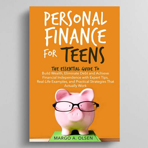 Cover design for a book about personal finance that will appeal to Gen Z Design by Dynaaa