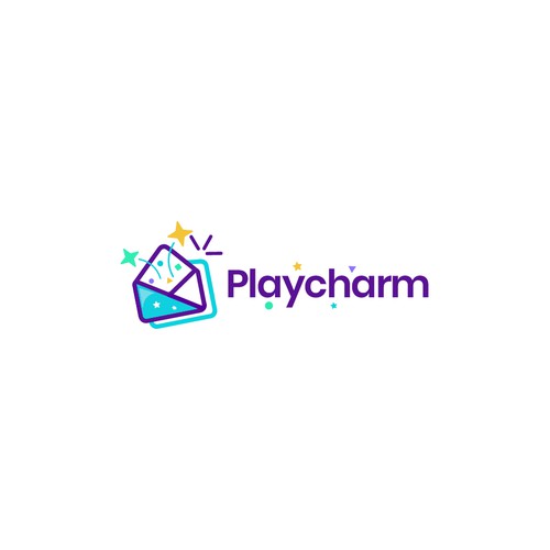 Playcharm Logo Design by @Creativemint