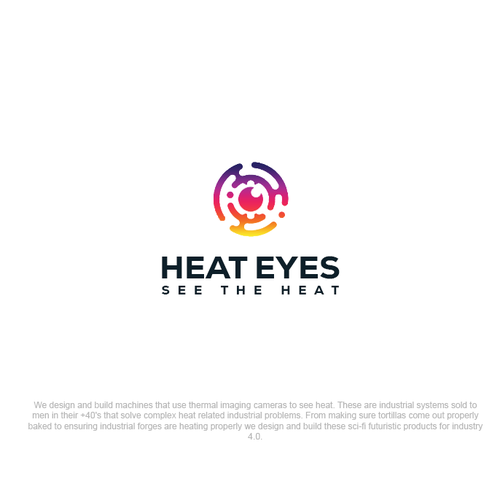 Thermal Imaging Logo (Heat Eyes - See the Heat) Design by -Spartacus-