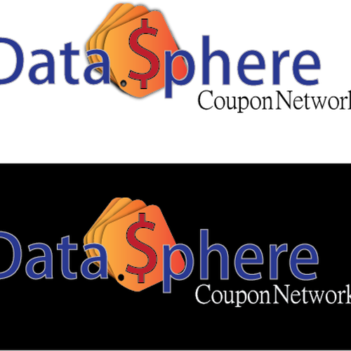 Create a DataSphere Coupon Network icon/logo Diseño de Monika P