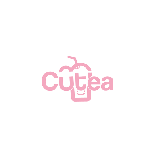 Cute and clean logo for boba/bubble tea shop! Design by taradata
