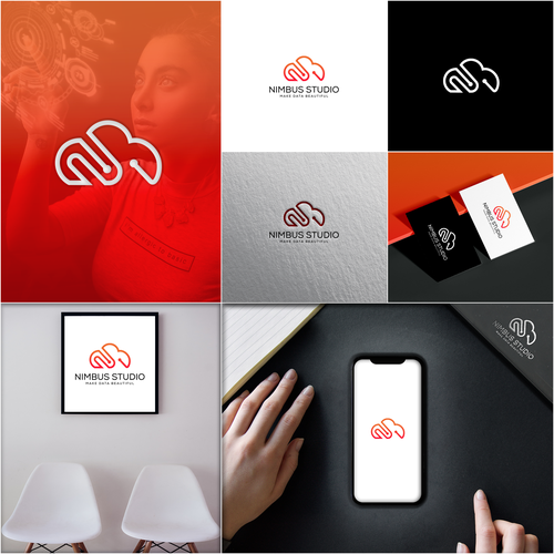 We need a startup logo for a dataviz design studio Design by NEON ™