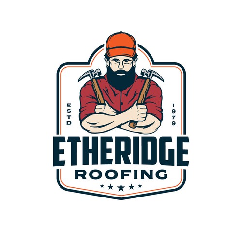 Striking, Stunning & Engaging Logo for Commercial Roofing Company Design by AlarArtStudio™