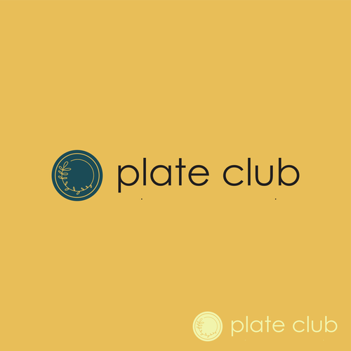 "I created the first paper plate subscription company logo!" - Your next claim to fame Design by Lucy Villalvazo