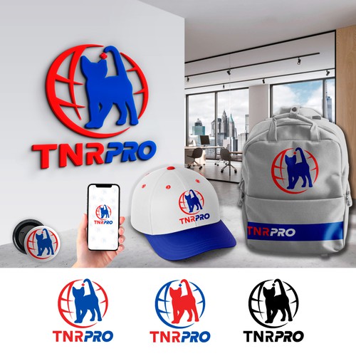 Calling all cat lovers! Design an online TNR (Trap-Neuter-Return) Academy logo and save cats! Design by THE DESIGNSTER