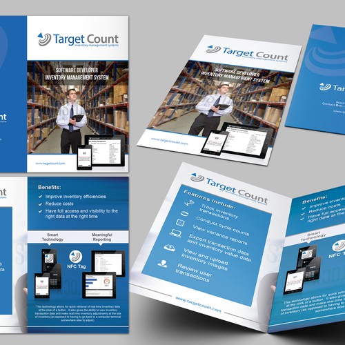 Target Count, LLC needs a eye-catching brochure Design by Hadi (Achiver)