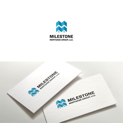 Milestone Mortgage Logo Design by arkum