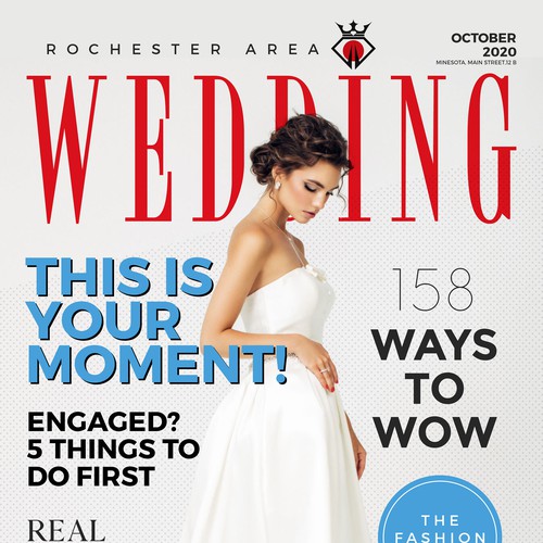 Wedding Magazine Cover Design réalisé par Max63