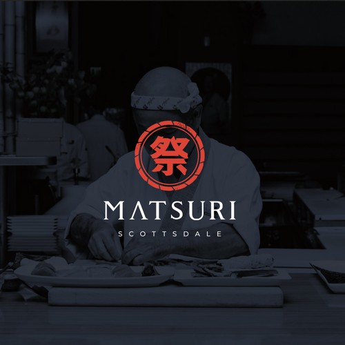 Logo for a Japanese Restaurant with a Rooftop Bar Design by Emethrome