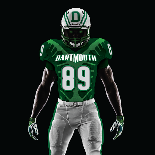 Diseño de Design Dartmouth College's Future Football Uniforms de Sully66