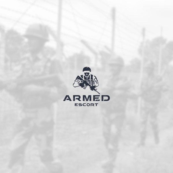 Design by Faruqui titled "logo for a armed security company"