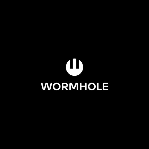 dont fontさんのWormhole Protocol Logo Designデザイン