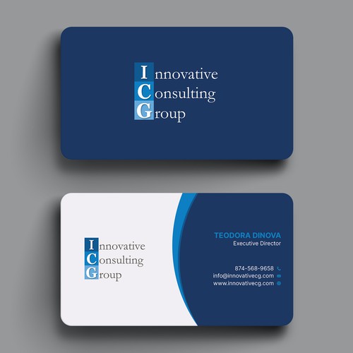 Design di ICG Business Cards di Hasanssin