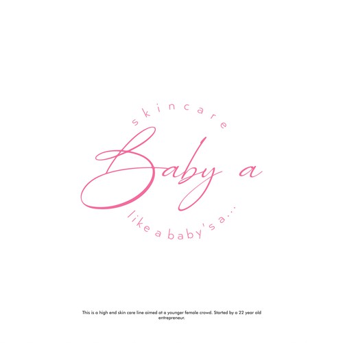 baby a skincare Design by Dirtymice