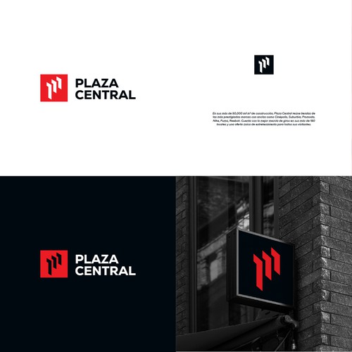 Logotipo Plaza Central Design by spARTan
