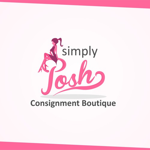 Female consignment shop logo!!!, Logo design contest