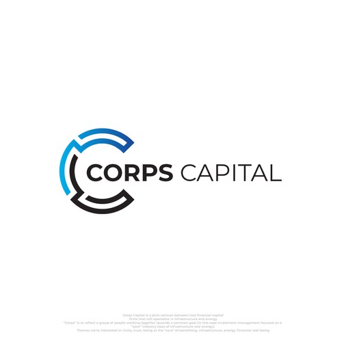 Logo for investment capital firm specializing in infrastructure and energy Design by mounart