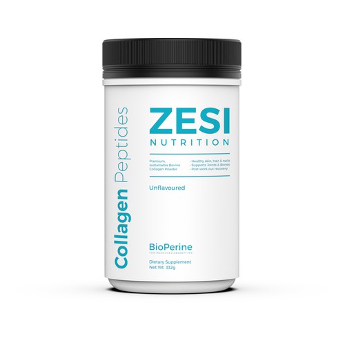 Design an attention grabbing, modern label for our collagen supplement Diseño de Imee008