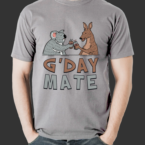 Australian T-shirts Design by GK_Kolektiv