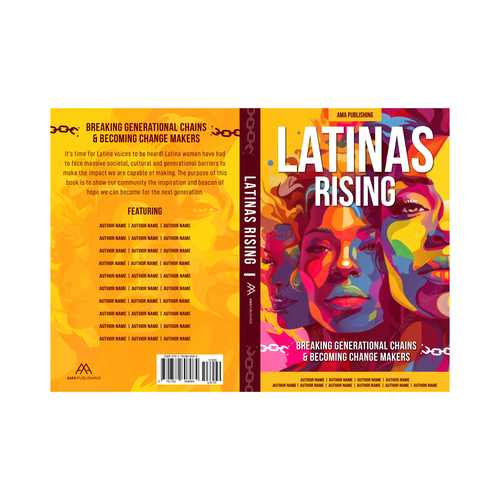 Design a bestselling book cover for Latinas Breaking Generational Chains Design by EBB+FLO