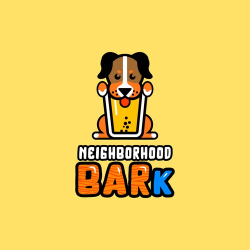 eye-catching logo design for dog themed bar and all-season dog park Design by Purple V design