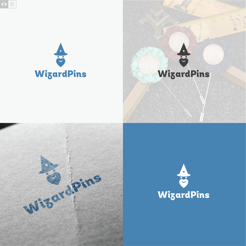 Create a cartoon wizard logo for a new startup Design by enfanterrible