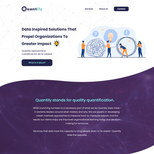 Quantily- Consulting with Data Design by Digital Genius Nic