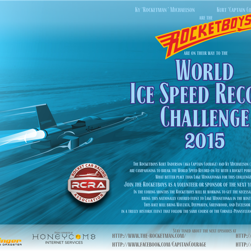 Create event poster for World Record Speed Event! Design by YLD Concepts