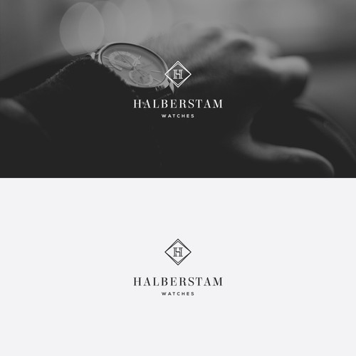 Create rounded 'H' logo for  Halberstam's watches Réalisé par threatik®