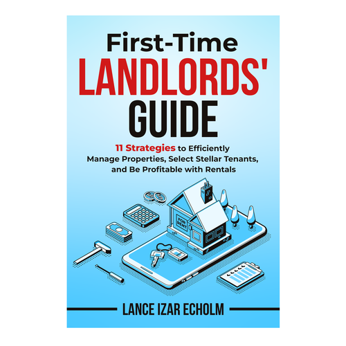 Design an attention-grabbing book cover for first-time landlords Diseño de LAYOUT.INC