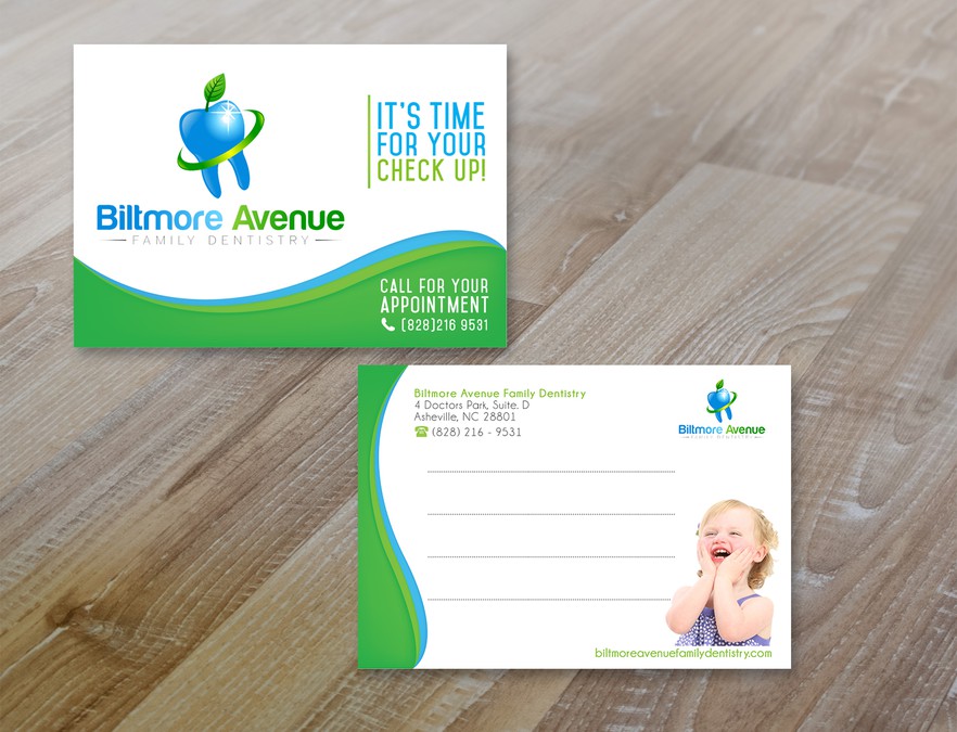 Dental Recall Postcard Postcard, flyer or print contest