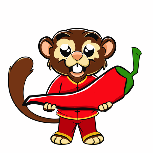 Spicy Food Festival Mascot Design by alessiovelaz