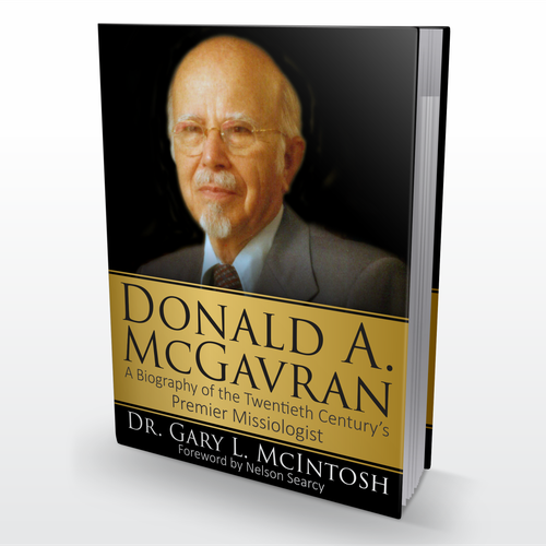 Create a compelling book cover design for an academic biography for Christian pastors and students Design by Arbëresh®