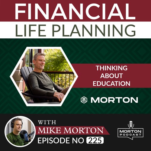 Podcast Cover Art: Morton Financial Advice Design by Graph Webs