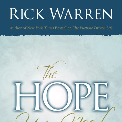 Design Rick Warren's New Book Cover Design by artiste