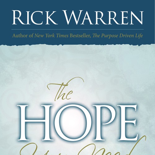 Design Rick Warren's New Book Cover Réalisé par artiste