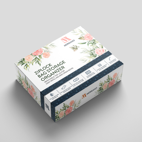 Design of unique menstrual underwear packaging