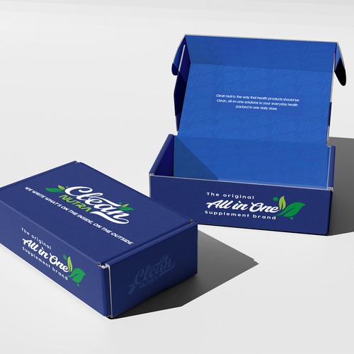 Influencer Branding Box Design Needed For Leading Health Brand Design by DagDigi