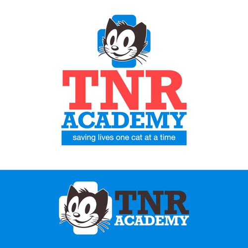 Calling all cat lovers! Design an online TNR (Trap-Neuter-Return) Academy logo and save cats! Design by Adèle ★