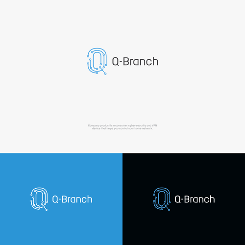 コンペ「Q-Branch needs a stylish and clever logo」のデザイン by Keno™さん 