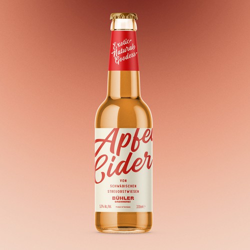 Create a Fun Label for Apple Cider Bottles Design by LABELL®