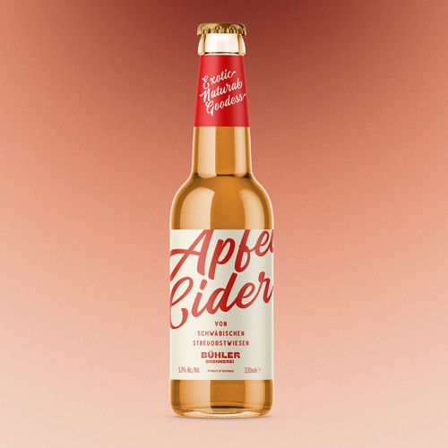 Create a Fun Label for Apple Cider Bottles Design by LABELL®