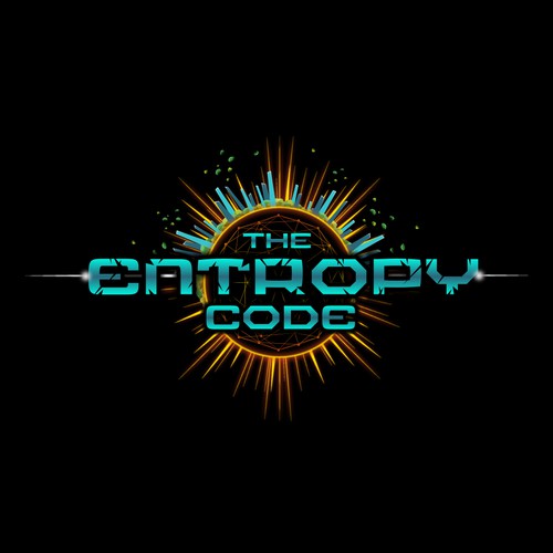"What is the meaning of Life? Are we mere simulations?" Find Out! MOVIE TITLE CARD for "The Entropy Code" Design by TJCD