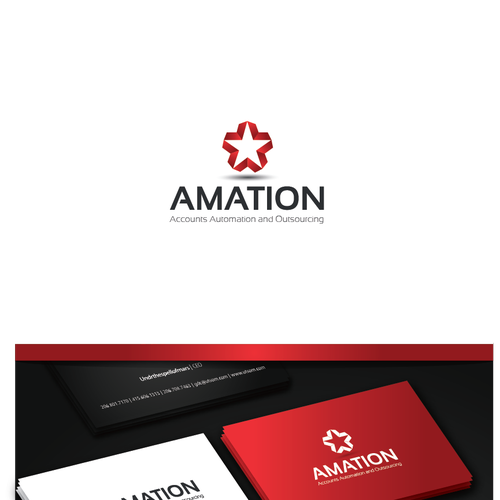 Create an impactful and forever lasting logo for Amation - Accounts Automation and Outsourcing Design by undrthespellofmars