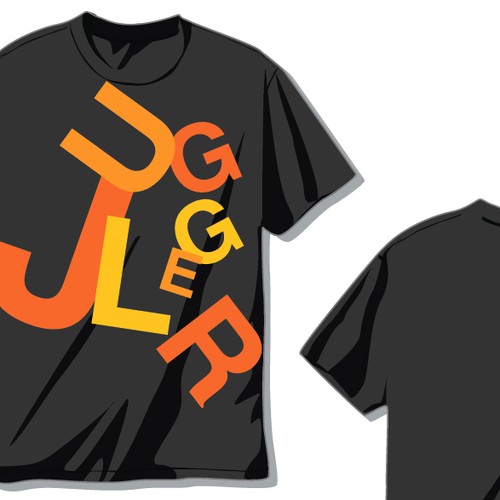 Juggling T-Shirt Designs Diseño de hbf