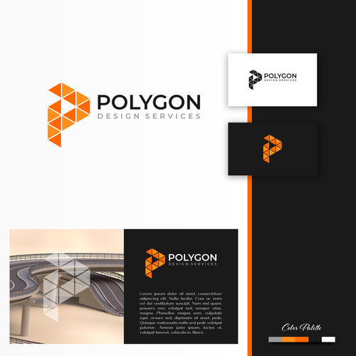 Small engineering startup needs geometric logo! Design by Direwolf Design